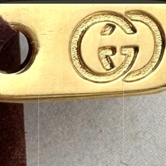 SALE AUTHENTIC VINTAGE GUCCI GG Necklace charm - Picture 7 of 7